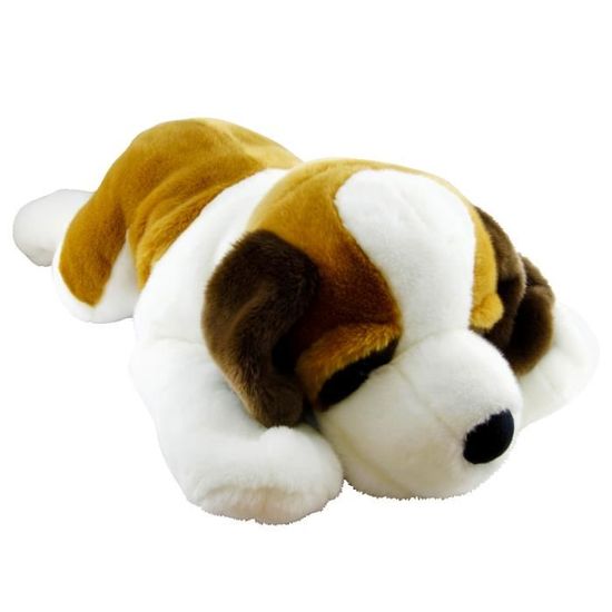 Peluche Geante Chien Saint Bernard 100 Cm Cdiscount Jeux Jouets