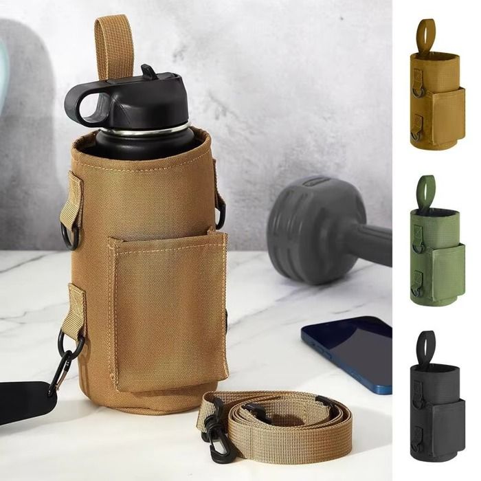 Sac Magnétique Porte-bouteille D'eau - Grande Capacité, Bandoulière - Pour Sport, Voyage