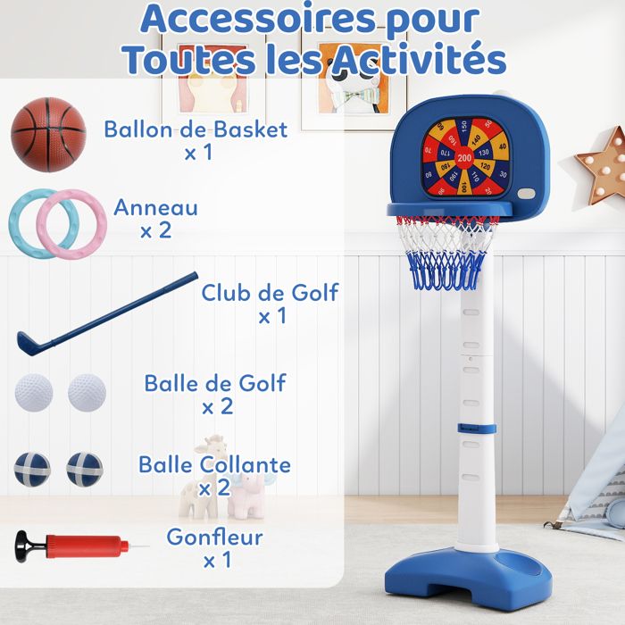 IPS Basket - Jeu Gonflable Interactif pour Événements