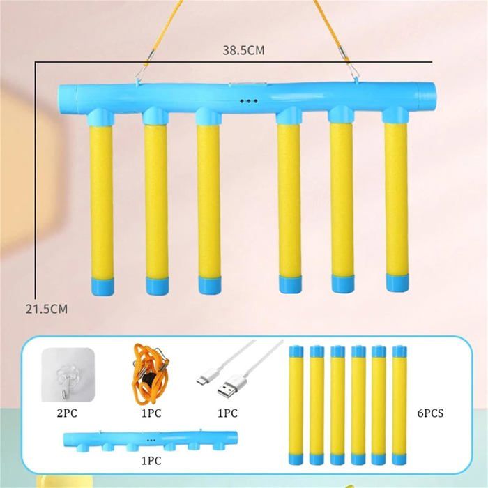 CHEOTIME Reflex Drop Sticks Challenge Game, 3 vitesses réglables, coordination œil-main, jouet d'entraînement à la réactivité, jeu amusant pour CHEOTIME Reflex Drop Sticks Challenge Game, 3 vitesses réglables, coordination œil-main, jouet d'entraînement à la réactivité, jeu amusant pour