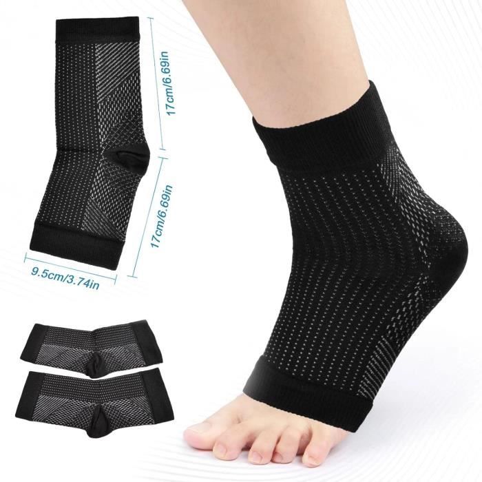 Lot De 10 Paires Chaussettes Diabétiques Homme/femme - Sans élastique, Sans Couture, Coton - Taille 39-46