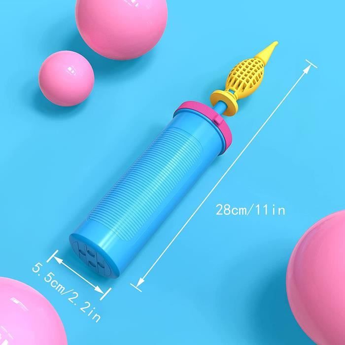 Pompe à ballon manuelle en plastique