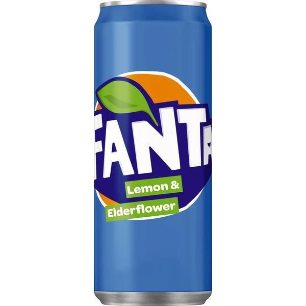 Coca Cola Fanta Citron & Fleur de sureau 24 x 0,33l Cdiscount Au quotidien