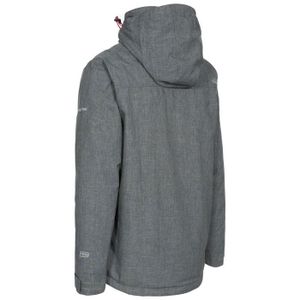 Trespass - Veste imperméable CURBRIDGE - Gris foncé - Homme - 60.99