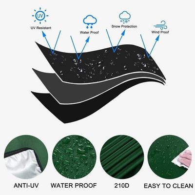 Bâche Pour Cuve IBC 1000L – Housse Anti-UV étanche, Tissu Oxford, 120x100x116cm, Réutilisable, Pour Eau De Pluie Et Piscine