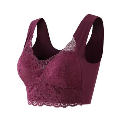 Brassière Femme Confort Nylon Spandex SYDUZAX Soutien-Gorge En Dentelle Femmes Anti-Affaissement Push Up Soutien Gorge Grande Taille Armature Brassière Femme Confort Nylon Spandex SYDUZAX Soutien-Gorge En Dentelle Femmes Anti-Affaissement Push Up Soutien Gorge Grande Taille Armature
