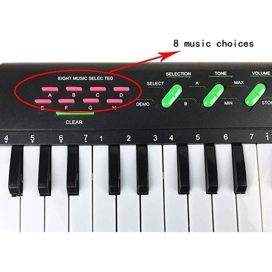 32 touches mini clavier numérique piano électrique instrument portable  enfants d