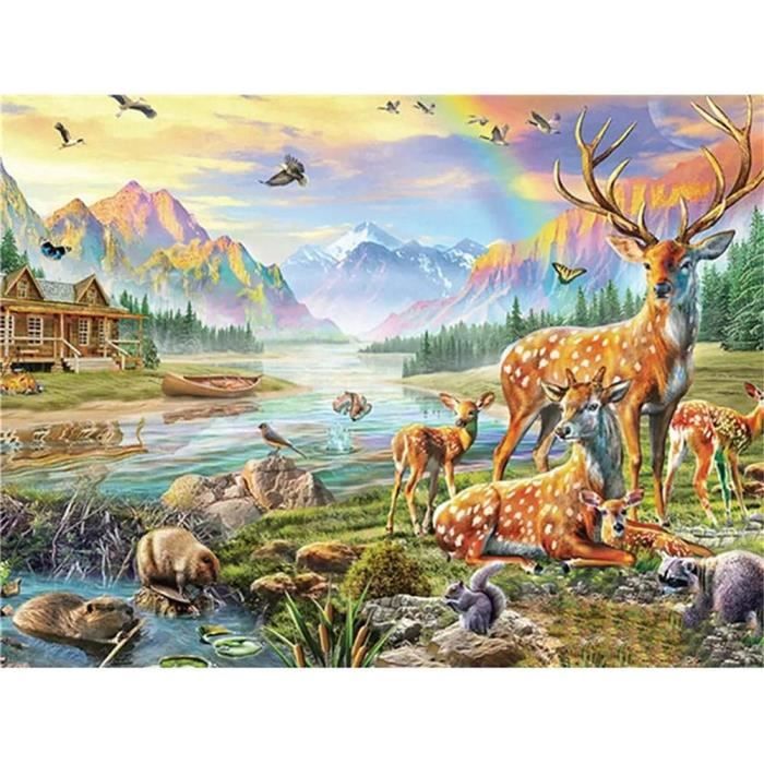 Diy 5D Diamant Peinture Femme En Robe Rouge Point De Croix