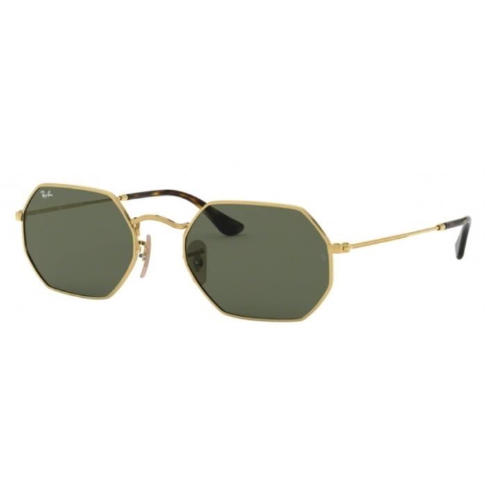Lunettes de soleil pour homme RAY BAN Gold RB 3556N 001 53 21 Vert