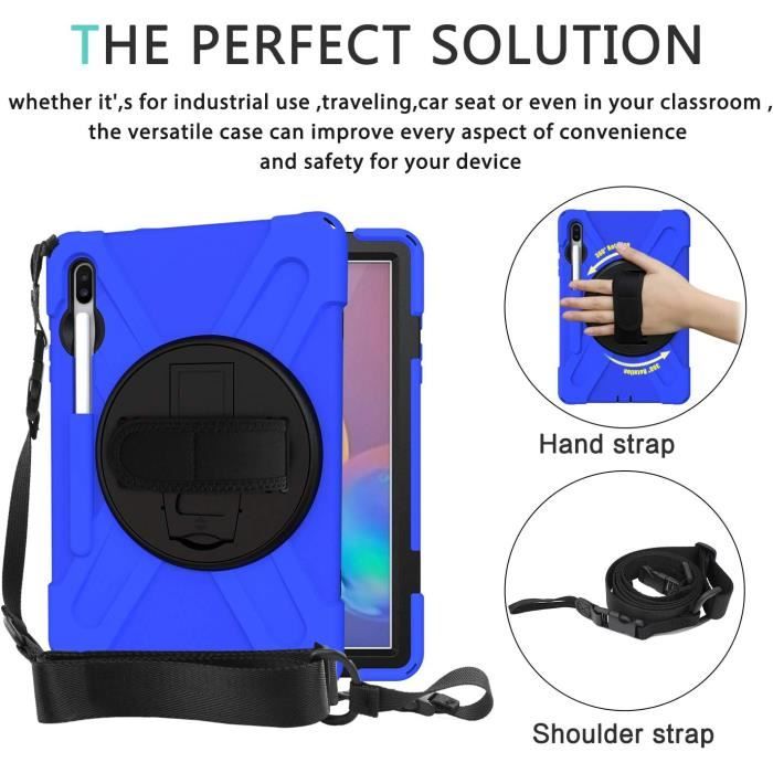 Housse Honor Pad 10 12,1 Pouces (2025) – Avec Porte-stylet, Multi-angles, Protection Complète 📱🖊️