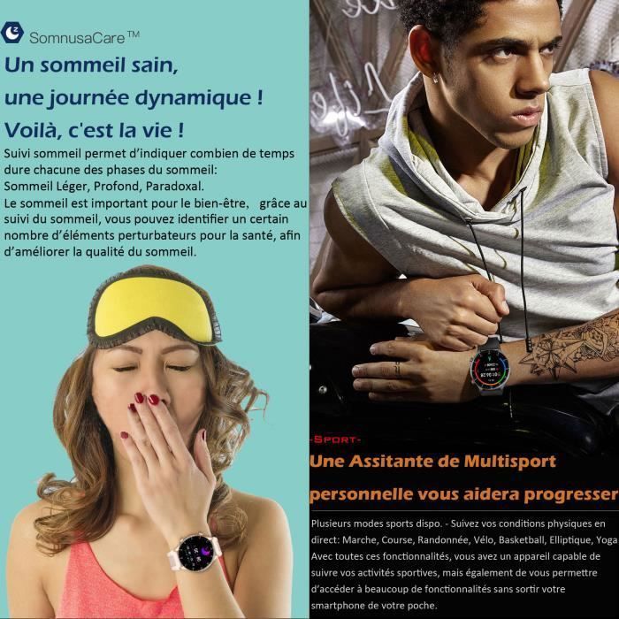 Montre connectée 2025 fine