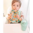 Twistshake Baby Food Sachet 220ml - 3 Pcs-Réutilisable pour aliments-Bébé-Double fermeture-De sevrage sans BPA-Lavable-Congélation-3