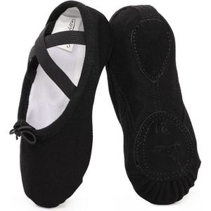 Chaussure De Ballet Danse Classique Toile Chaussures Gymnastique 376245051799