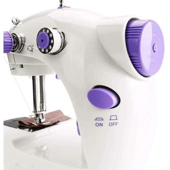 Outil de couture rapide avec accessoires de couture pour d/ébutants et adultes Mini machine /à coudre /électrique portable Tissu /à la maison et en voyage