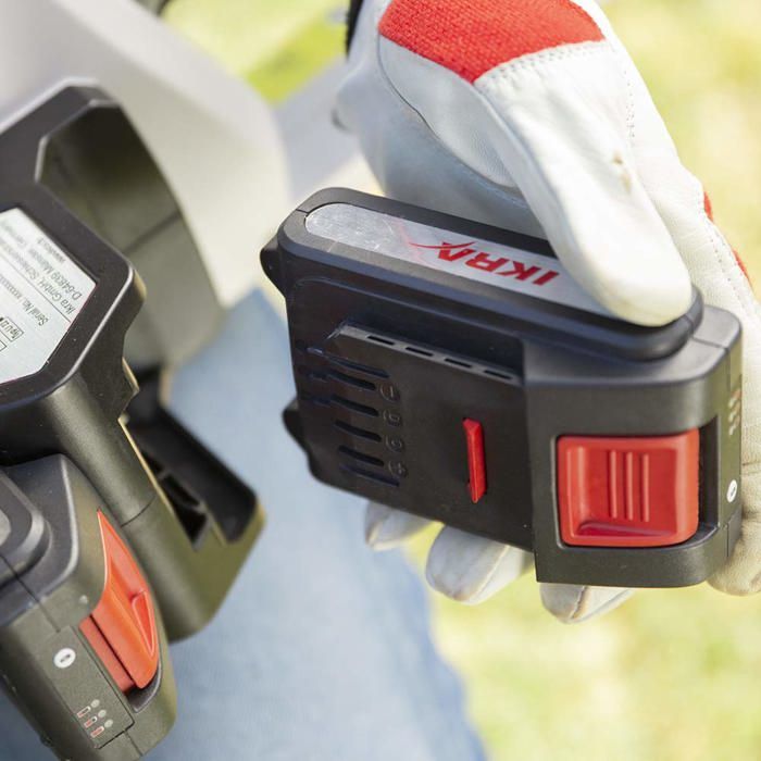 Caricabatterie Rapido IKRA 20V - Per Attrezzi Da Giardino A Batteria, Con LED - Foto 1
