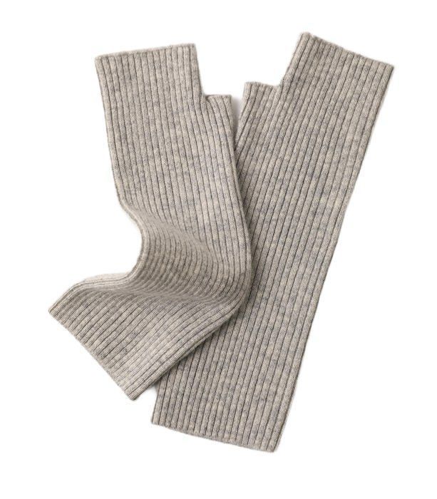 Manchettes Sans Doigts En Cachemire Prettystern - Chauffemains Légers Pour Homme Et Femme
