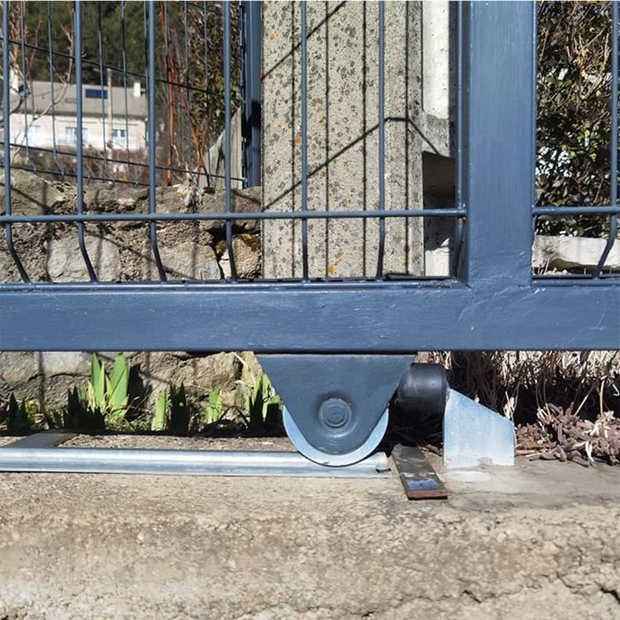 FAC - Galet (roue) Pour Portail Coulissant 100mm - Axe à Visser