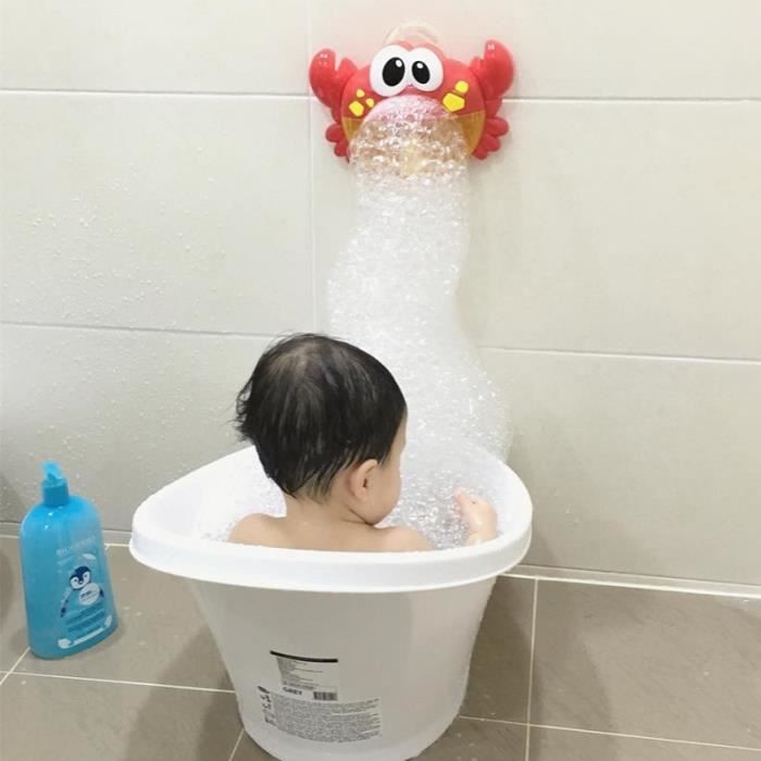 Jouet de bain pour bébé avec fonction musicale – machine à bulles de bain amusante