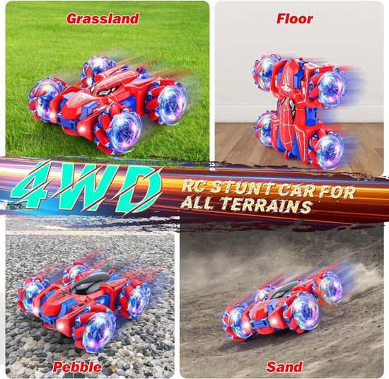 Spider Amphibious Remote Control Car with Manual Control, Boy Toy | RC Stunt Offroad Car Off-Road Birthday Gift Child 6 7 8 9-12 Years Outdoor Games Boat Remote Control Spider Amphibious Remote Control Car with Manual Control, Boy Toy | RC Stunt Offroad Car Off-Road Birthday Gift Child 6 7 8 9-12 Years Outdoor Games Boat Remote Control