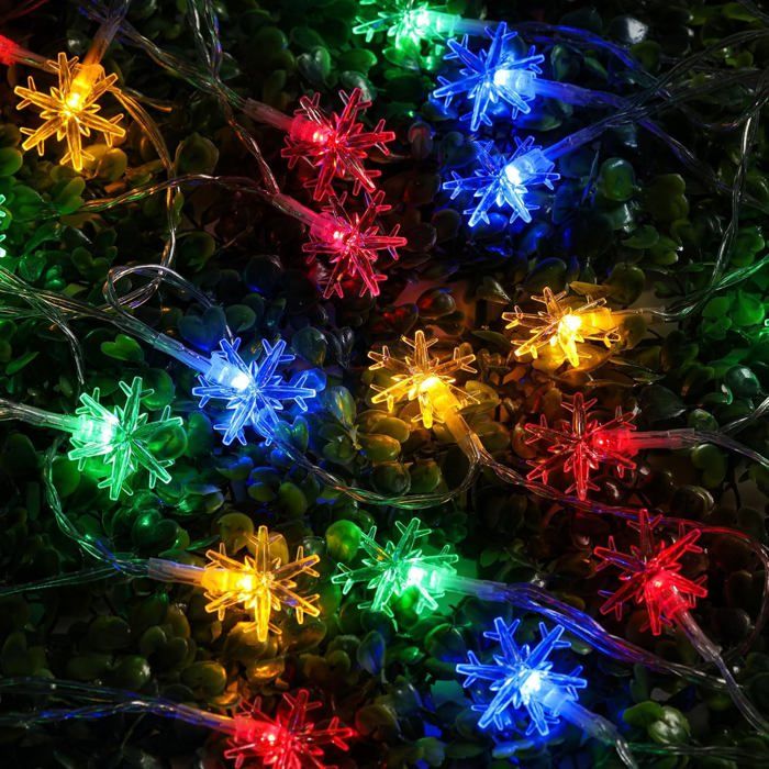 Guirlande Solaire Décorative Père Noël Avec Arrosoir - Étanche IP65 - Pour Jardin Et Noël - 4
