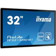 Ecran tactile iiyama ProLite TF3215MC-B1 81,3 cm (32") Noir - Kiosque - 1920 x 1080 pixels-0