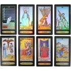 Sonew Cartes de Tarot 1 Set Jeu de Tarot Divinatoire du Tarot Waite Indicatif Futur Jeu de Cartes Édition Anglaise