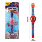 Montre - SPIDERMAN - Lumineuse et sonore - Protection enfant - Quartz - Rouge