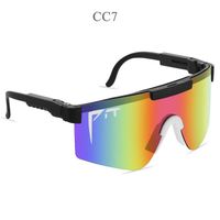 Pit Viper-Lunettes de soleil pour hommes et femmes,UV400,lunettes de soleil pour adultes,mode sport,VTT,lunettes - CC7[F252229]