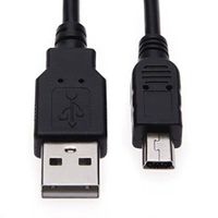 INECK® 2M Câble USB 2.0 - type A vers Mini-B - noir – 2m