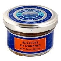 La verrine de Rillettes de Sardines.