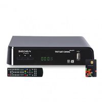 SEDEA Mini Récepteur TV Satellite HD + Carte d'accès TNTSAT V6 Astra 19.2E