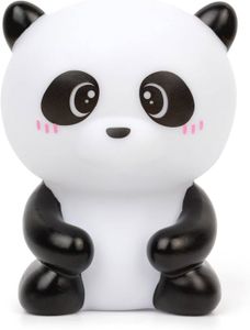 VEILLEUSE BÉBÉ Panda - Veilleuse Enfant 4 Couleurs Piles Inclus 20 Heures 9x11.5cm Thème Panda
