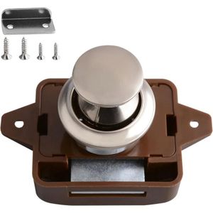 4 Pièces 22mm Serrure de Tiroir de Bureau, serrure d'armoire avec clé