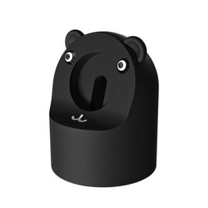 CÂBLE RECHARGE MONTRE Noir-Support de chargeur en forme d'ours pour Appl