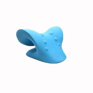 OREILLER Type 2 bleu -Oreiller civière pour le cou et les épaules, dispositif de Traction chiropratique pour soulager