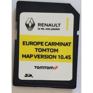 GPS AUTO Carte SD GPS Europe 2020 - 10.45 - Renault TomTom Carminat