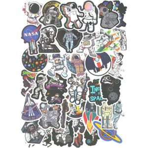 STICKERS Top Stickers ! Lot De 50 Stickers Astronautes Nasa