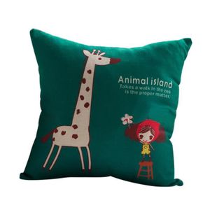 Coussin Housse Taie D/'oreiller Coussin Motif Coq No 4 Canvas-tissu