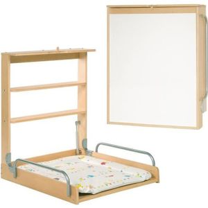 Table A Langer Professionnelle Murale Et Retractable Horizontale