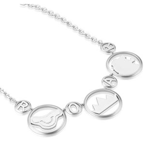 Disney Couture Kingdom Lion King Le Roi lion Plaqu/é or avec pendentif Simba Hakuna Matata Collier Femme Bijoux