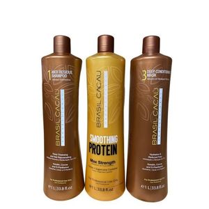 DÉFRISAGE - LISSAGE Kit Lissage Bresilien Smoothing Protein Cadiveu 3 X 1 L