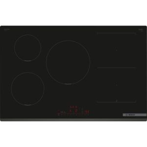 Plaque de cuisson à induction 3 foyers en verre noir - PI603