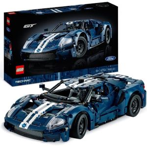 ASSEMBLAGE CONSTRUCTION LEGO® Technic 42154 Ford GT 2022, Maquette de Voit
