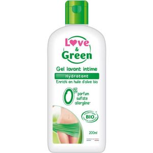 TOILETTE INTIME Love & Green Gel intime hydratant bio 200 ml