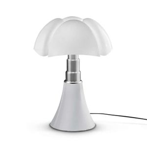 LAMPE A POSER PIPISTRELLO MED Lampe Dimmer LED - Pied télescopique - Blanc - H 50-62 cm