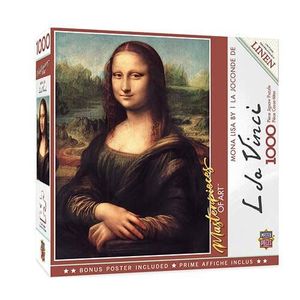 PUZZLE Masterpieces of Art Puzzle (1K) - Mona Lisa