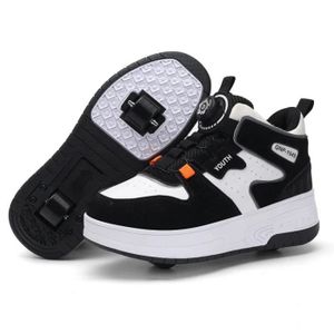 Heelys CLASSIC X2 Noir / Blanc - Livraison Gratuite  Spartoo ! -  Chaussures Chaussures à roulettes Enfant 51,20 €