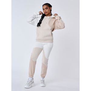 SURVÊTEMENT Bas de Jogging tricolore type vague - PROJECT X PARIS - Femme - Beige - Indoor - Fitness