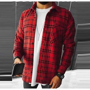 Chemise rouge noir carreaux homme shop
