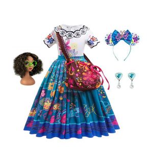 DÉGUISEMENT - PANOPLIE 2022 nouvelle collection robe de princesse pour filles Cosplay Isabela tenue de soirée de noël d'anniversaire de carnaval
